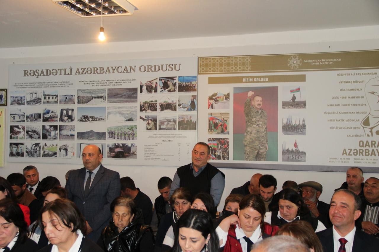 Goranboyun icra başçısı səyyar qəbul keçirdi - FOTOLAR