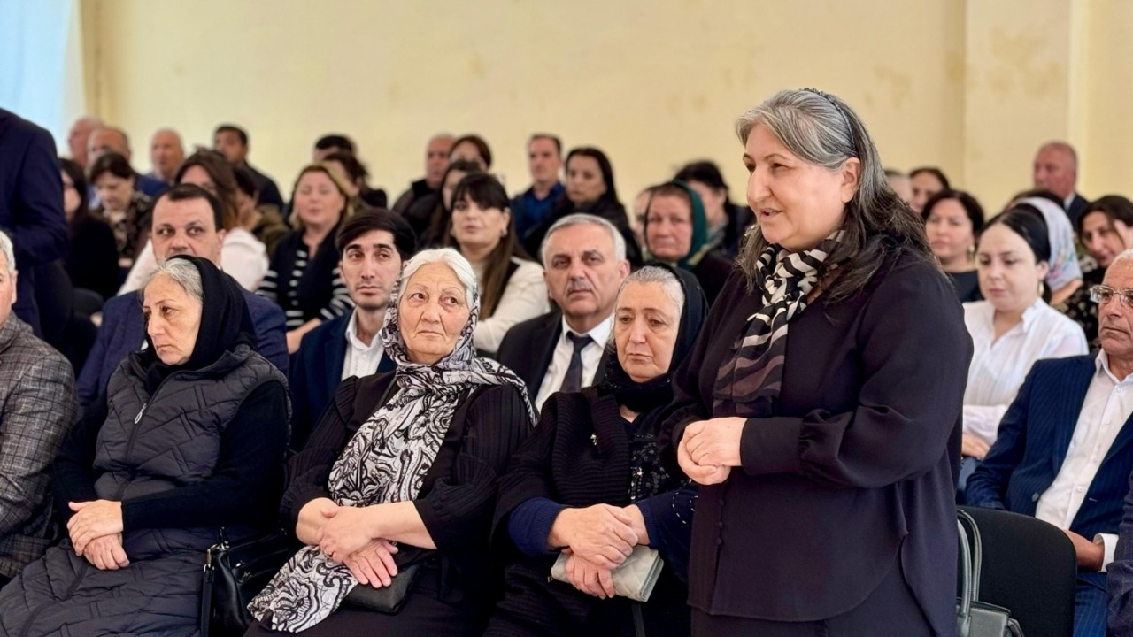 Suraxanıda RİH başçısının səyyar görüşləri davam edir - FOTOLAR