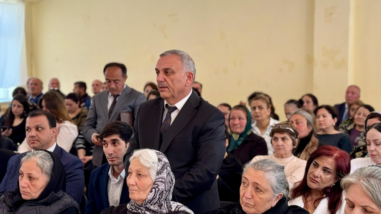 Suraxanıda RİH başçısının səyyar görüşləri davam edir - FOTOLAR