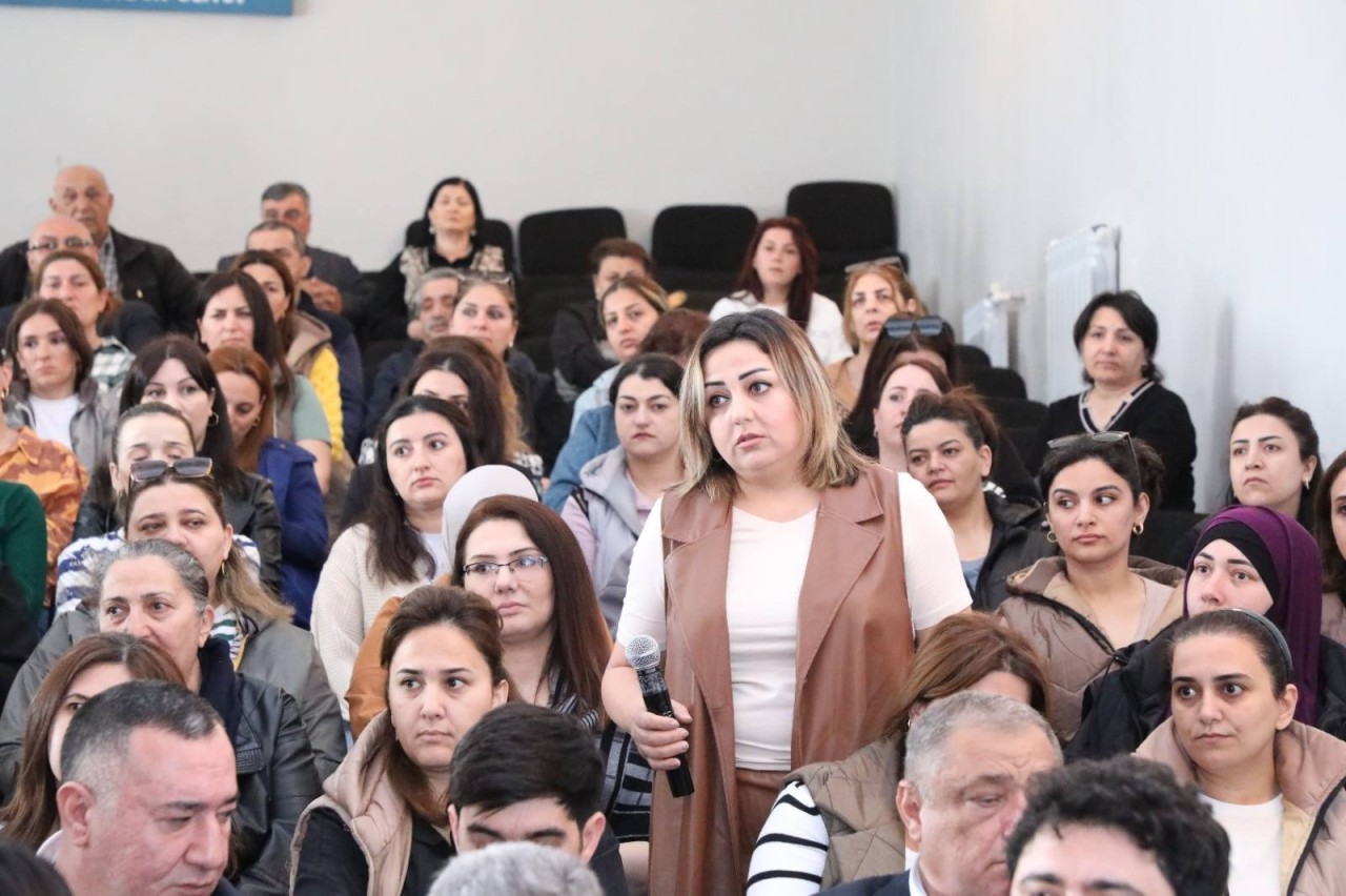 Suraxanıda RİH başçısının səyyar görüşləri davam edir - FOTOLAR