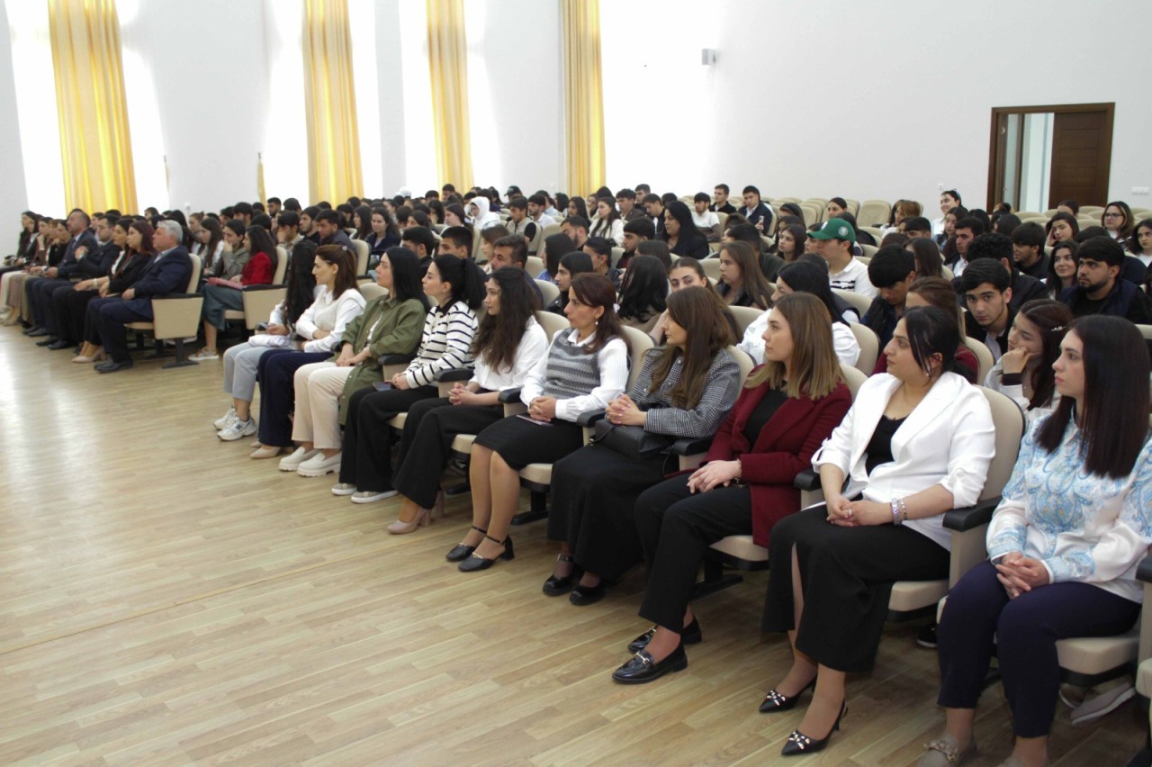 Gəncə Dövlət Aqrar Kollecində tədbir keçirilib - FOTOLAR