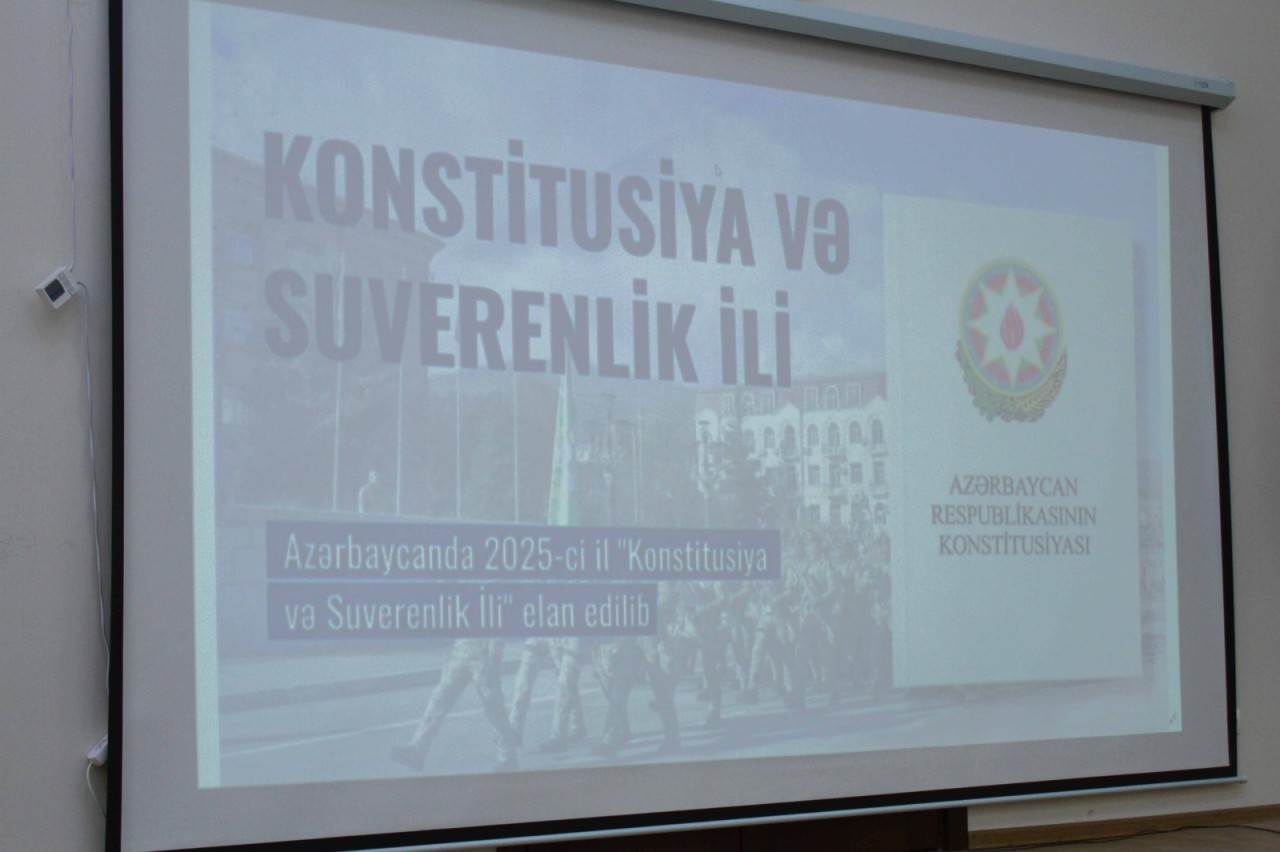 Gəncə Dövlət Aqrar Kollecində tədbir keçirilib - FOTOLAR