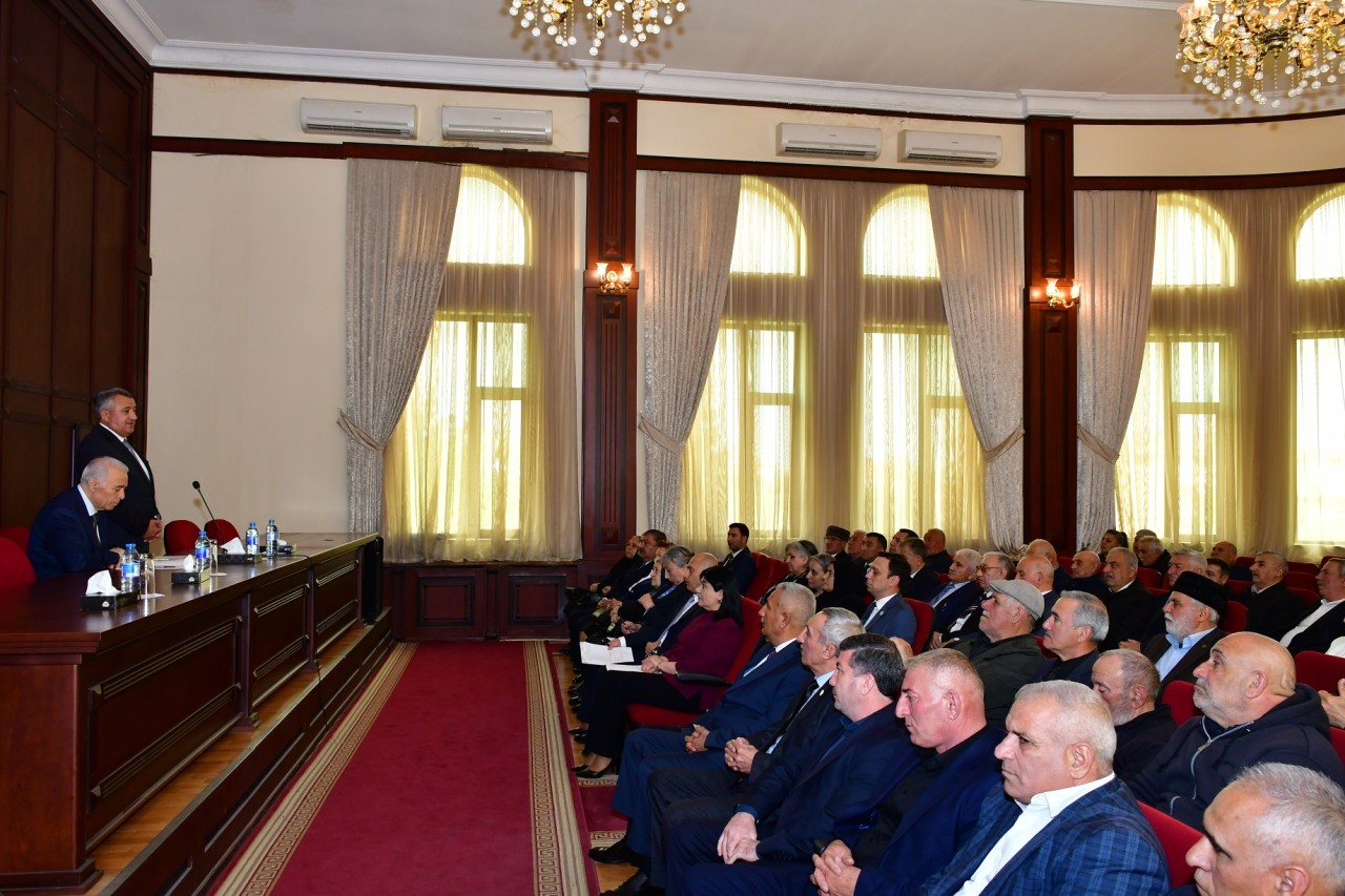 Abşeron Rayon Ağsaqqallar Şurasının konfransı keçirilib - FOTOLAR