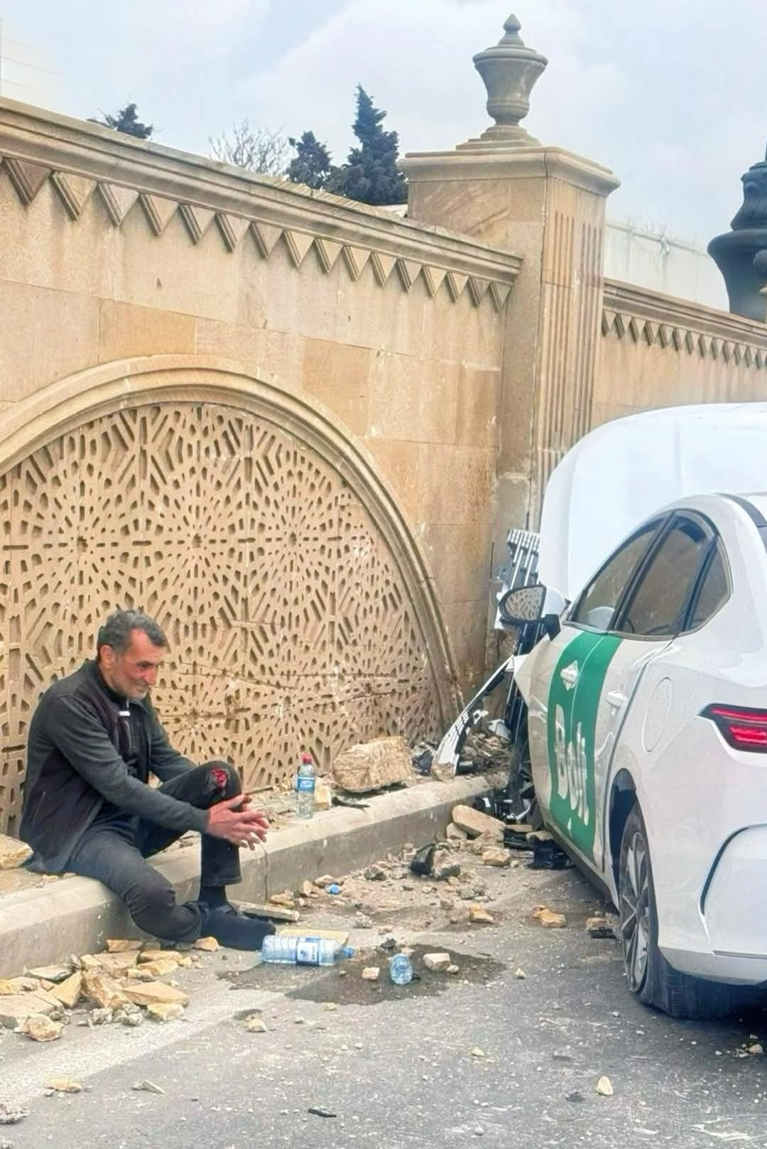 Bakıda "Uçan Bolt"... - VİDEO