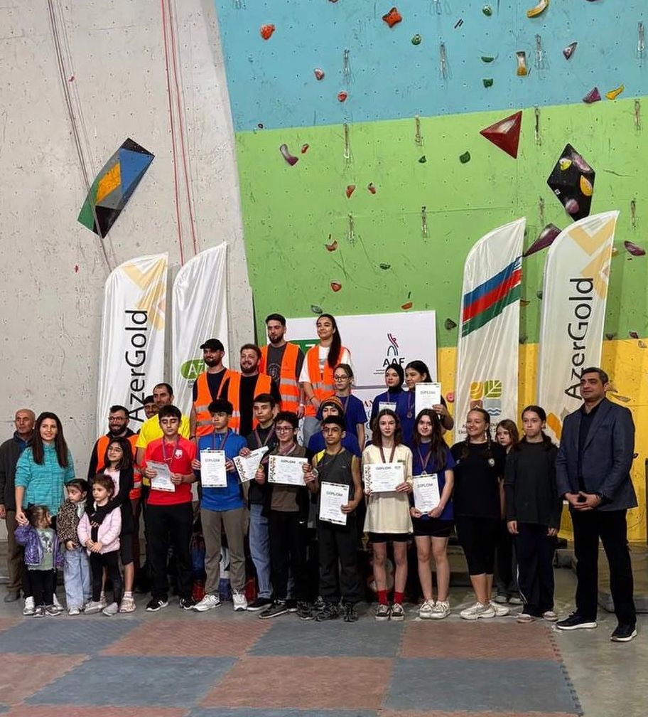 Yeniyetmə və gənclər arasında idman dırmanması üzrə Ölkə Kuboku başa çatdı - FOTOLAR