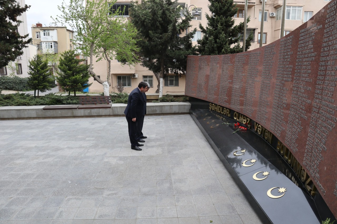 YAP Yasamal rayon təşkilatında gənclərlə görüş keçirilib - FOTOLAR