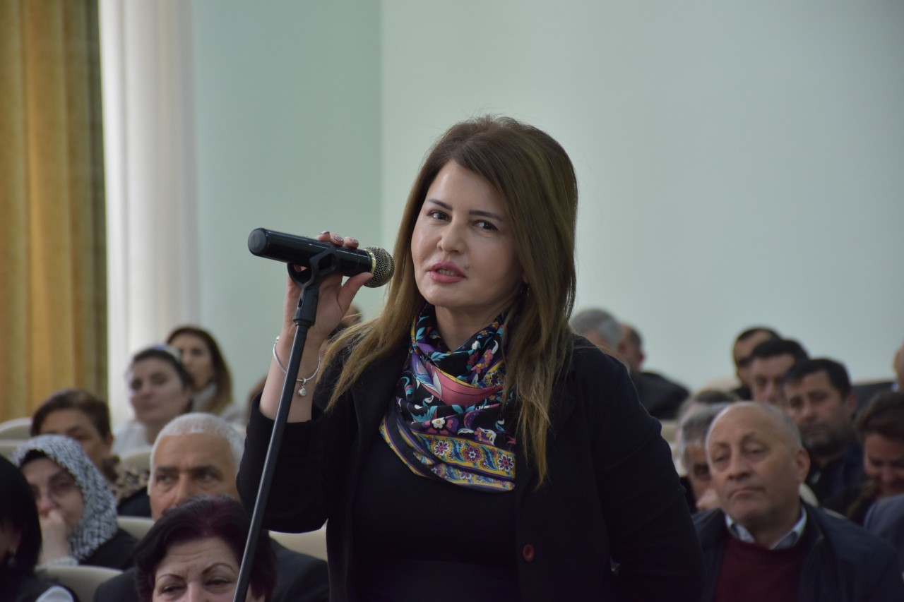 Ağdamın icra başçısı Vaqif Həsənovun növbəti səyyar qəbul-görüşü keçirildi - FOTOLAR