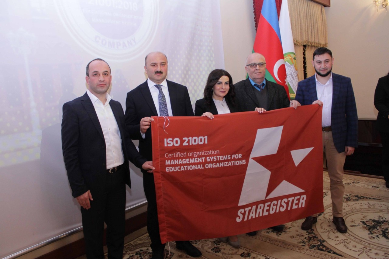 ADAU növbəti dəfə beynəlxalq standartına layiq görülüb - FOTOLAR