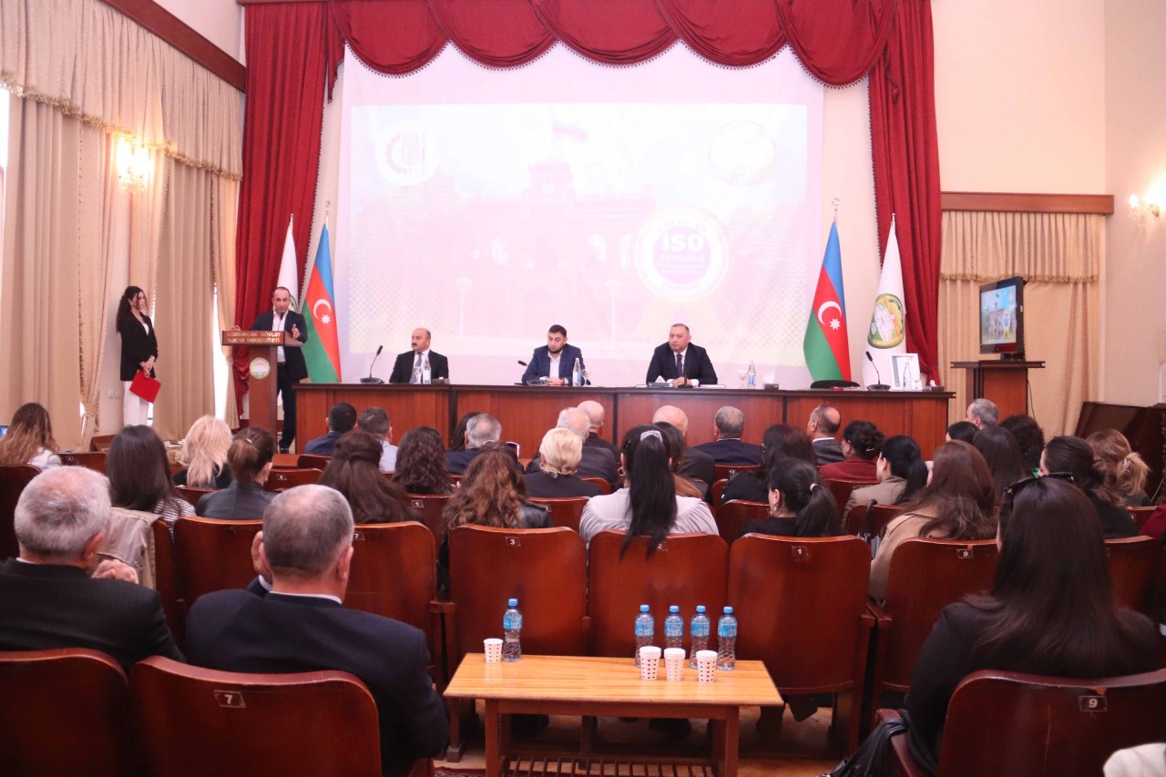ADAU növbəti dəfə beynəlxalq standartına layiq görülüb - FOTOLAR