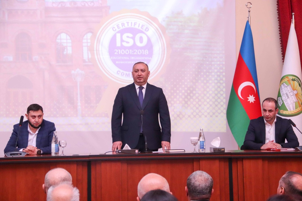 ADAU növbəti dəfə beynəlxalq standartına layiq görülüb - FOTOLAR