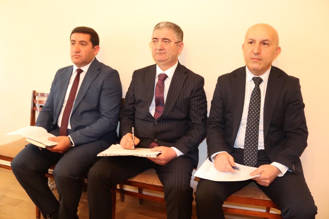Agentlik sədri Şəmkirdə vətəndaşların müraciətlərini dinlədi - FOTOLAR