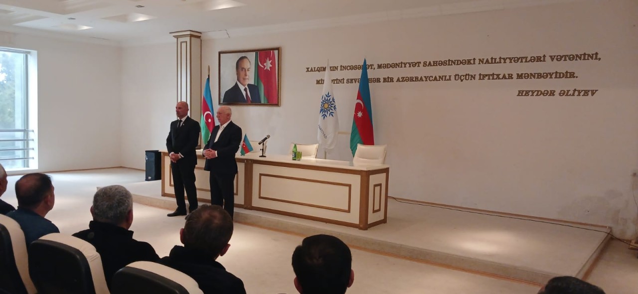 YAP Xəzər rayon təşkilatı partiya üzvləri ilə görüş keçirdi - FOTOLAR