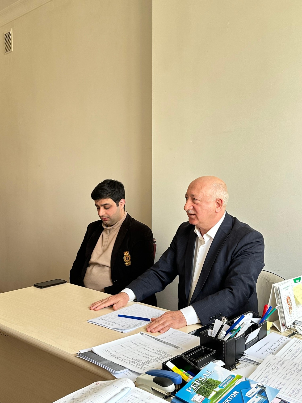 YAP Xəzər rayon təşkilatı partiya üzvləri ilə görüş keçirdi - FOTOLAR