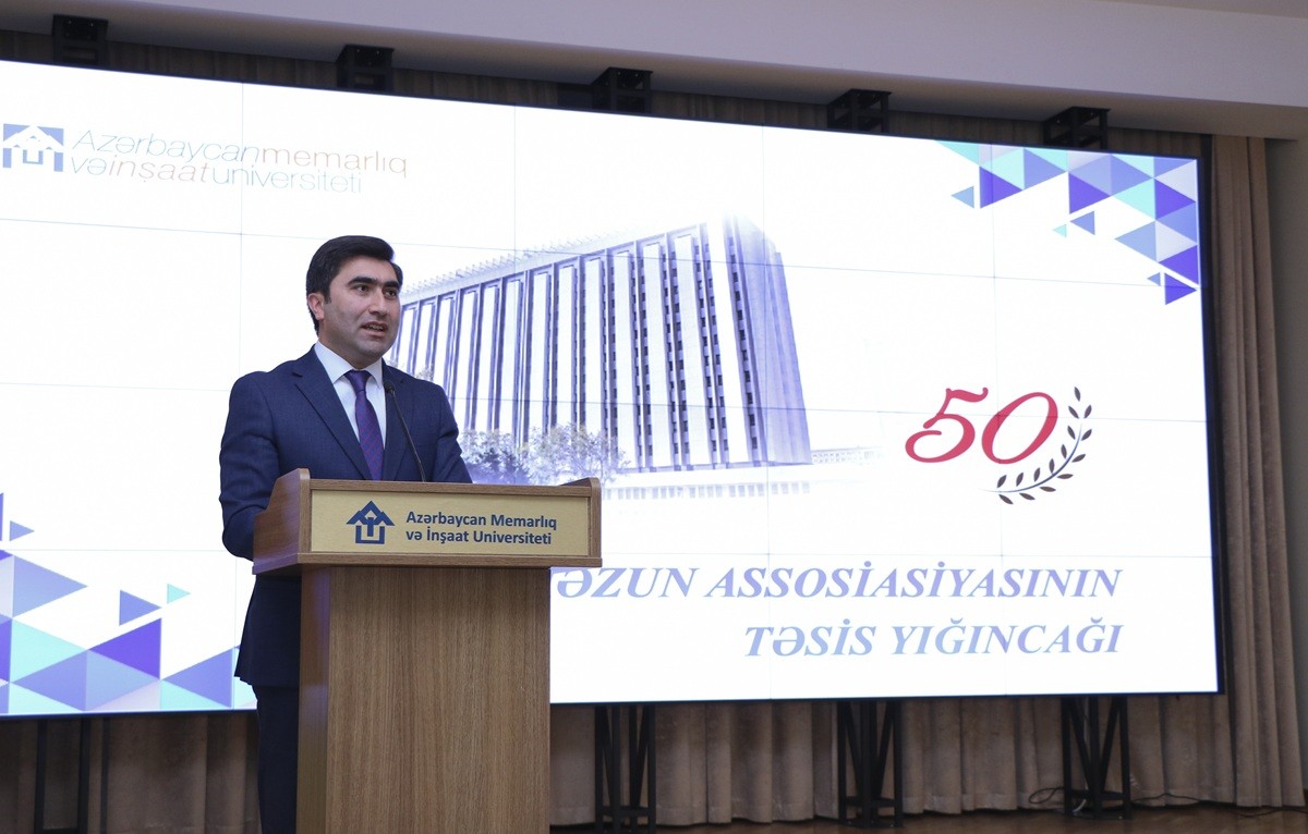 AzMİU-da 60 minə yaxın məzunu əhatə edəcək assosiasiya təsis edildi - FOTOLAR