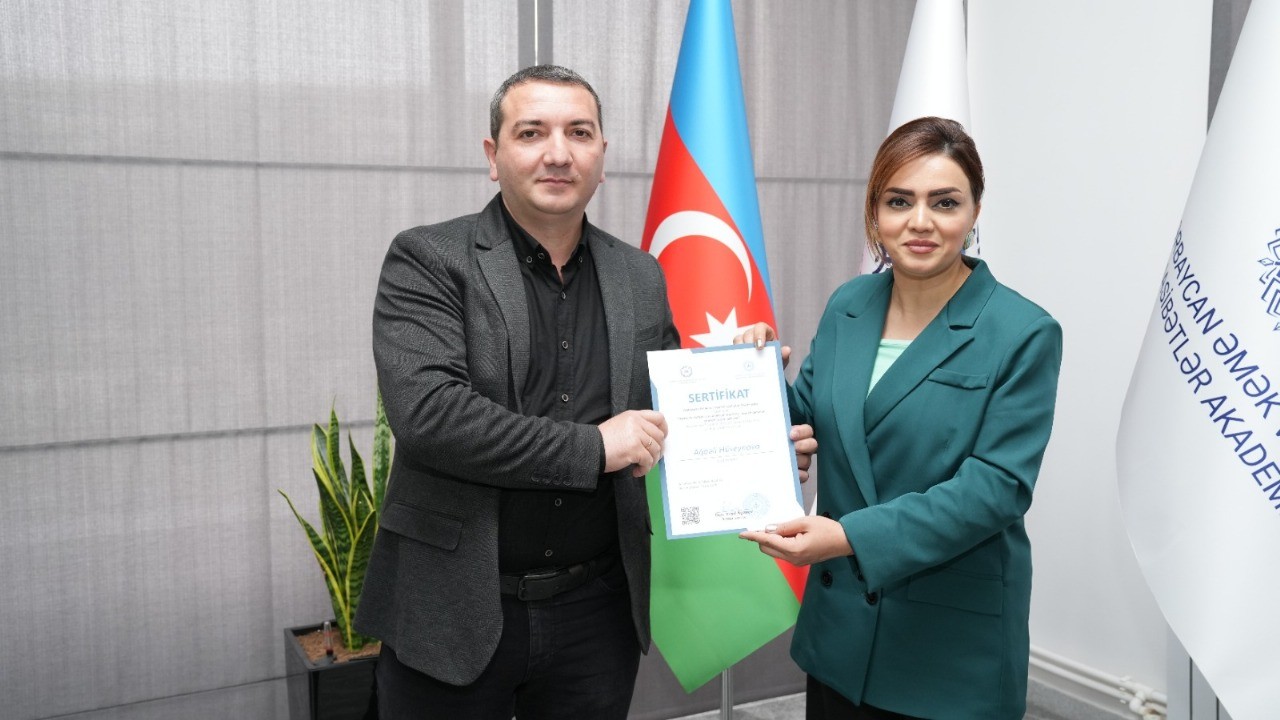 AHİK-in Əmək və Sosial Münasibətlər Akademiyasında təlim keçirilib - FOTOLAR