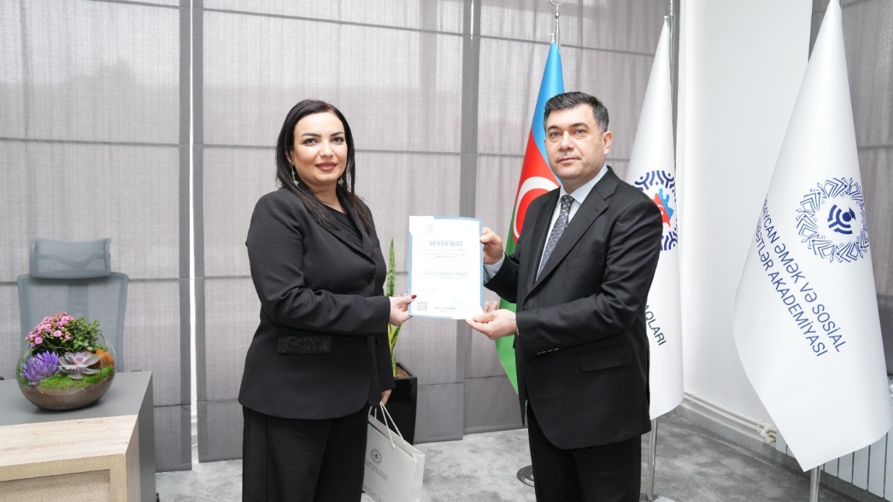 AHİK-in Əmək və Sosial Münasibətlər Akademiyasında təlim keçirilib - FOTOLAR