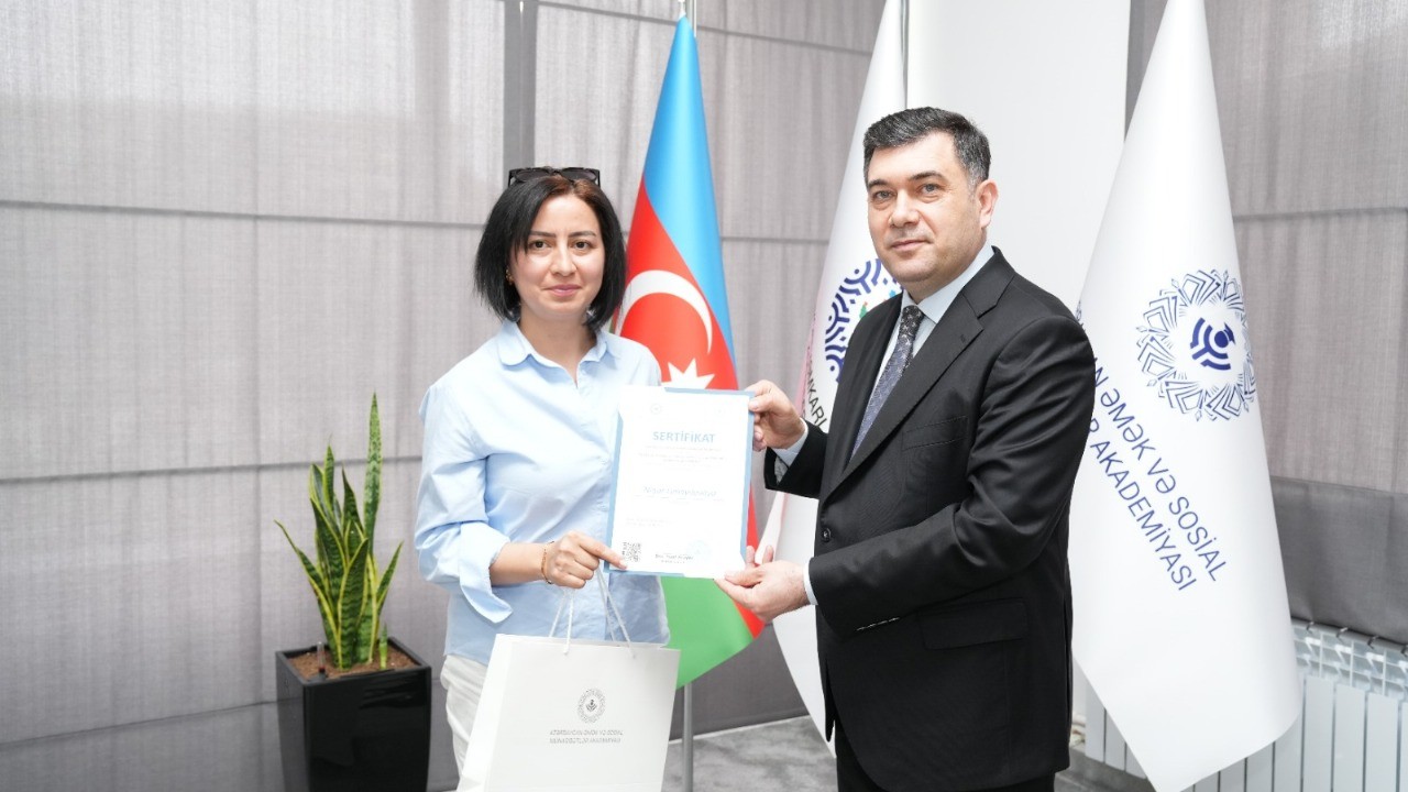 AHİK-in Əmək və Sosial Münasibətlər Akademiyasında təlim keçirilib - FOTOLAR