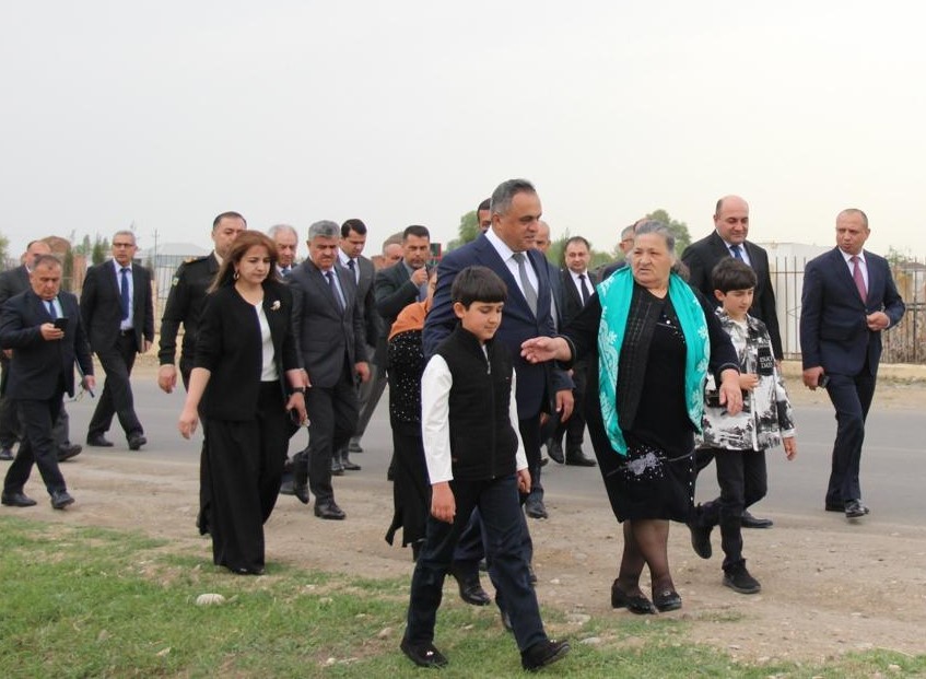 Goranboyda 357 abonentə çəkilmiş fərdi içməli su xəttləri istifadəyə verildi - FOTOLAR