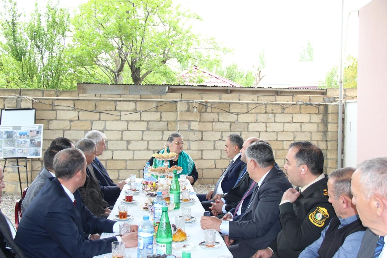 Goranboyda 357 abonentə çəkilmiş fərdi içməli su xəttləri istifadəyə verildi - FOTOLAR