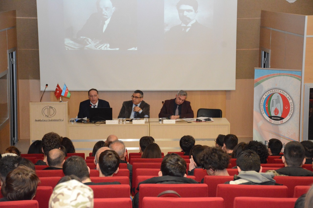 Eskişehirdə soyqırım mövzusunda konfrans keçirilib - FOTOLAR