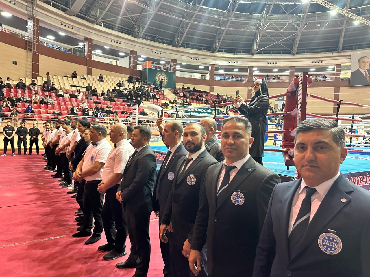 Kikboksçuların iştirakı ilə Ulu Öndərə həsr olunmuş xatirə turniri keçirilir - FOTOLAR