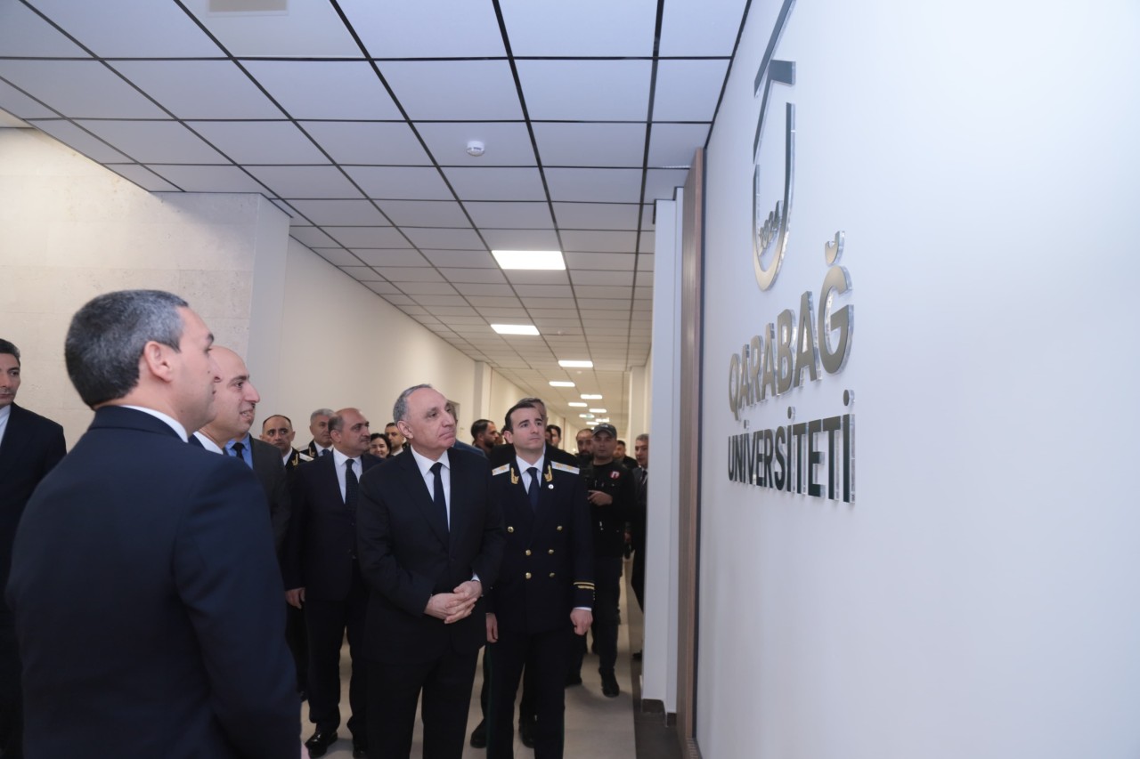 Nazir və Baş prokuror Qarabağ Universitetində - FOTOLAR