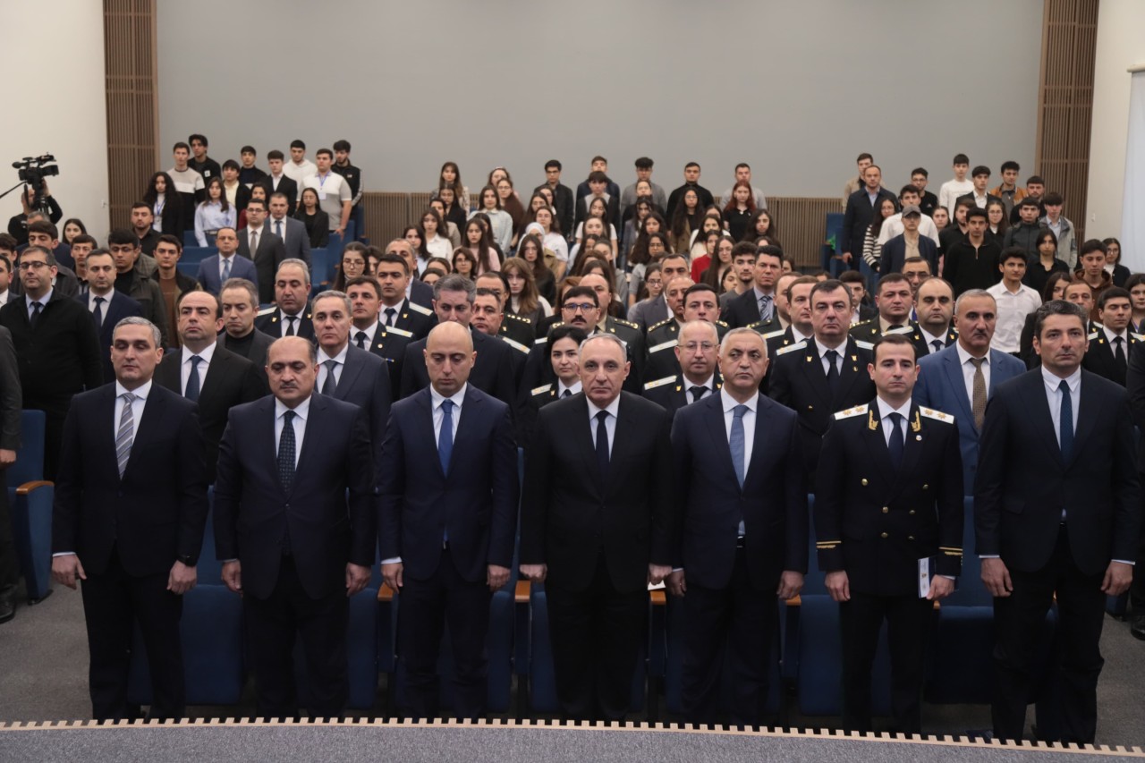 Nazir və Baş prokuror Qarabağ Universitetində - FOTOLAR