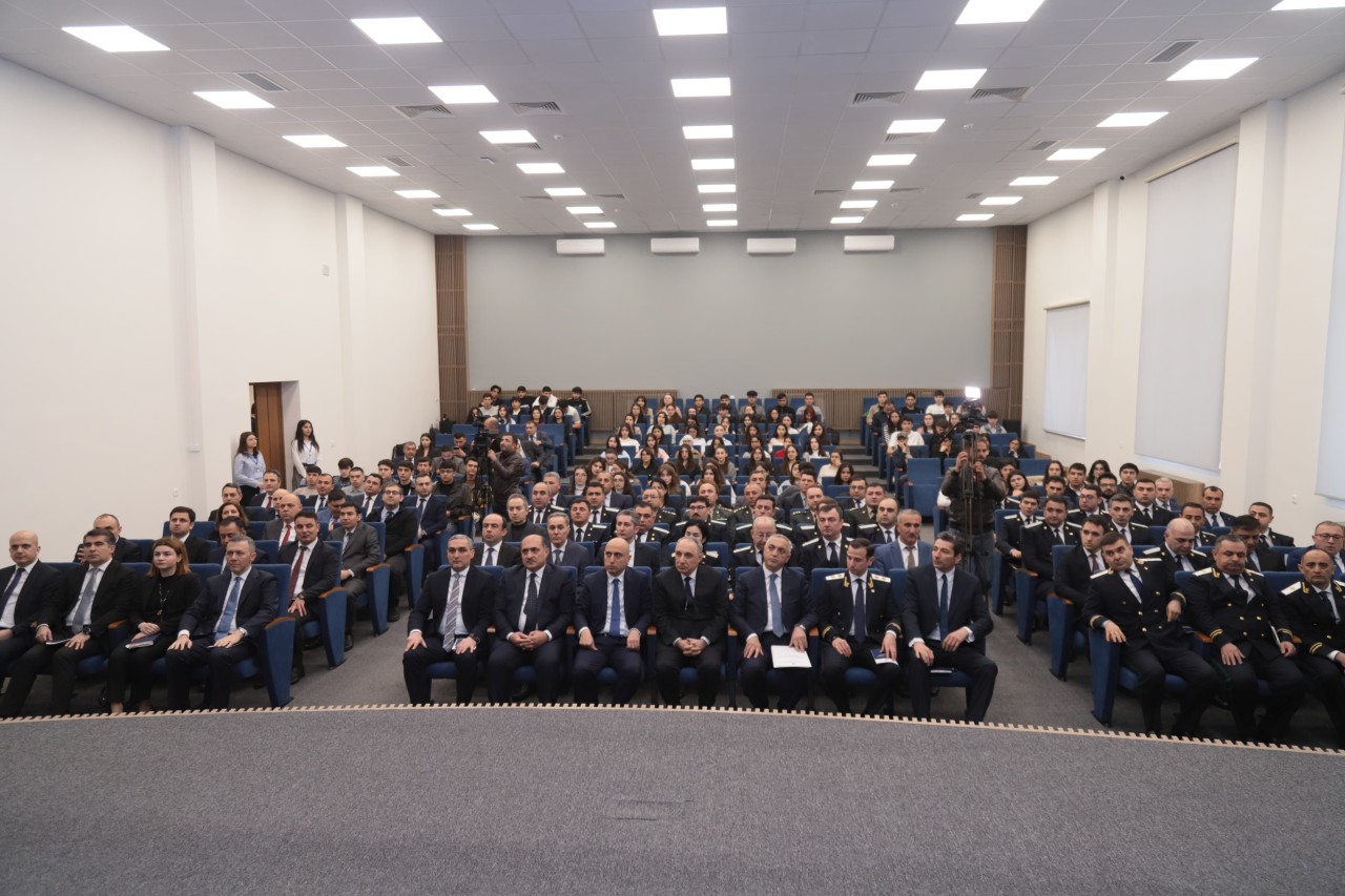 Nazir və Baş prokuror Qarabağ Universitetində - FOTOLAR
