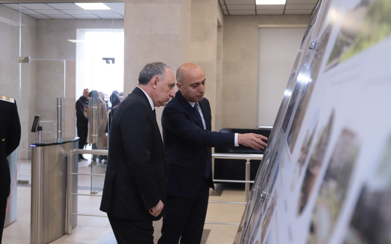 Nazir və Baş prokuror Qarabağ Universitetində - FOTOLAR