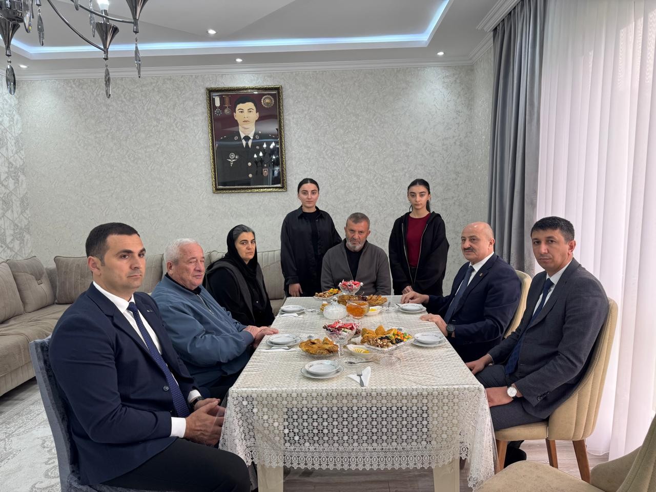 Deputat Asif Əsgərov antiterror şəhidinin ailəsini ziyarət edib, görüşlər keçirib - FOTOLAR