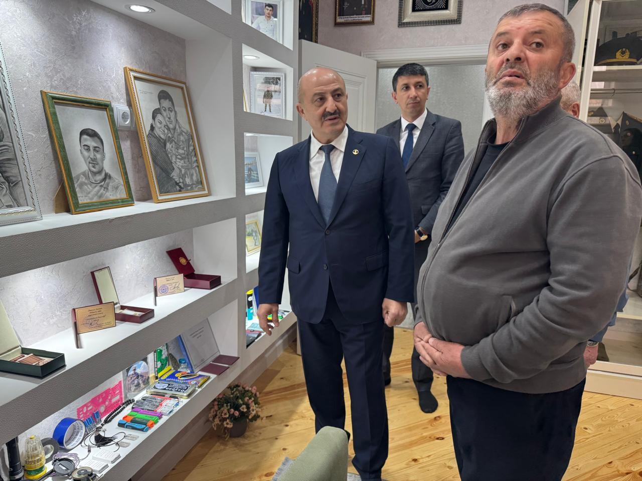 Deputat Asif Əsgərov antiterror şəhidinin ailəsini ziyarət edib, görüşlər keçirib - FOTOLAR