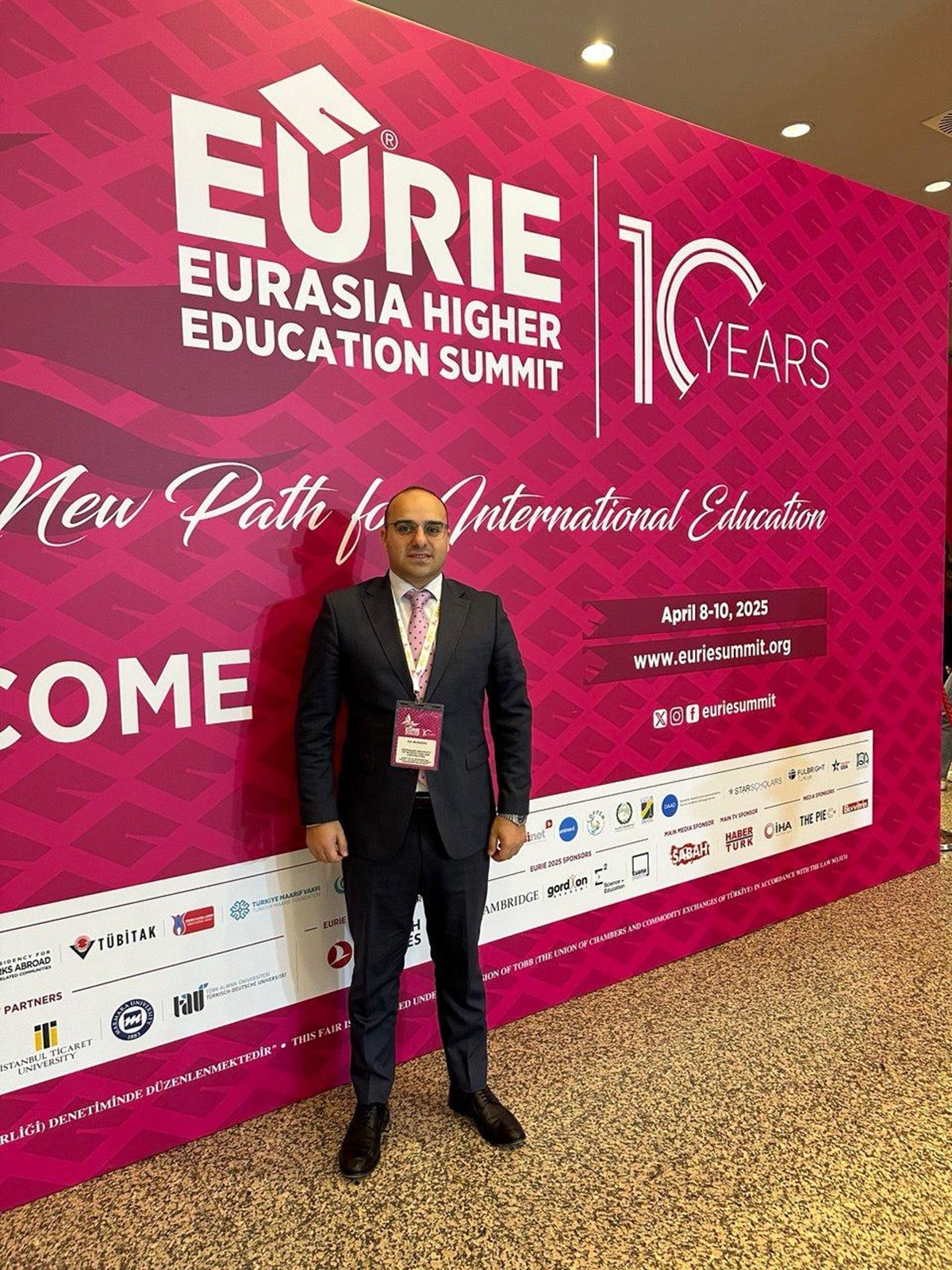 AzMİU “EURIE 2025 – Avrasiya Ali Təhsil Zirvəsi”ndə təmsil olunub - FOTOLAR
