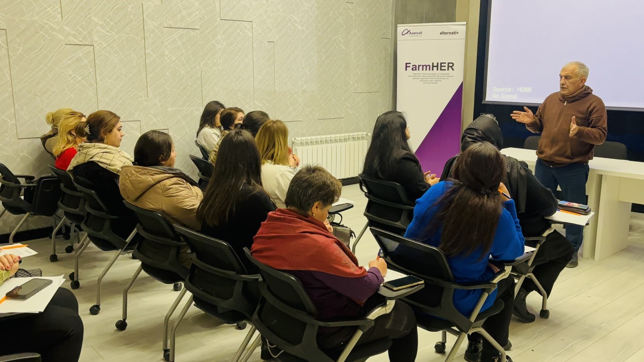 “FarmHER” layihəsi uğurla başa çatdı - FOTOLAR