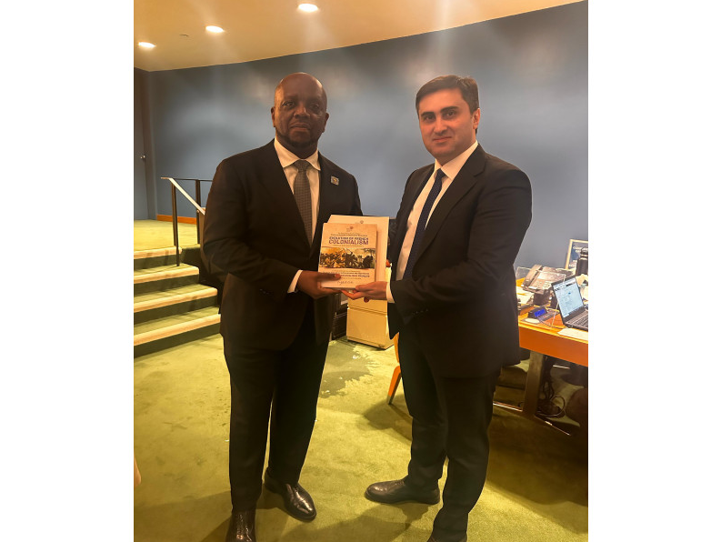BMT-nin Nyu-Yorkdakı Baş qərargahında Afrika əsilli şəxslərin Daimi Forumunun 4-cü sessiyası başlayıb - FOTOLAR