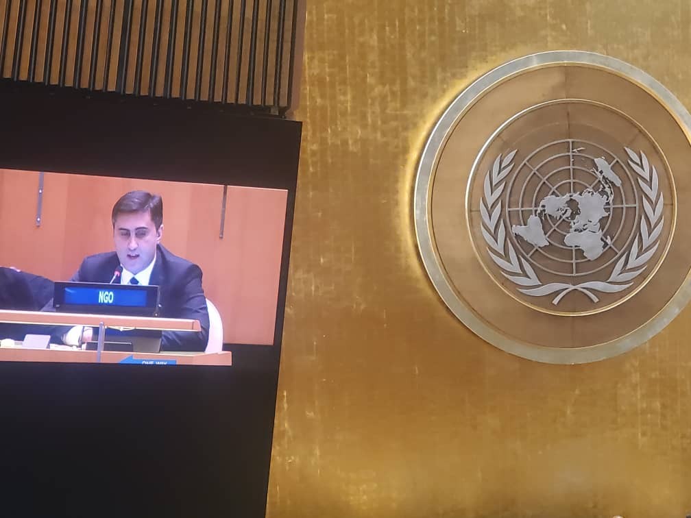 BMT-nin Nyu-Yorkdakı Baş qərargahında Afrika əsilli şəxslərin Daimi Forumunun 4-cü sessiyası başlayıb - FOTOLAR