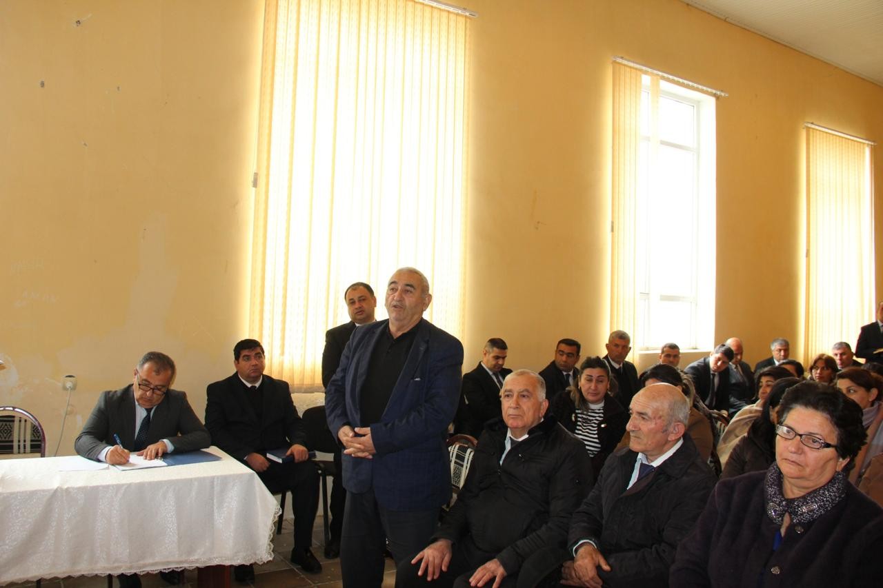 Goranboyda növbəti səyyar qəbul keçirilib - FOTOLAR