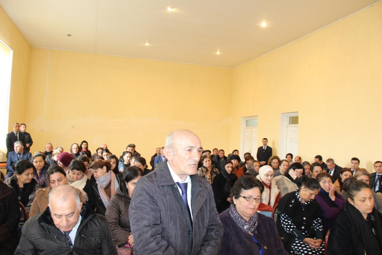 Goranboyda növbəti səyyar qəbul keçirilib - FOTOLAR