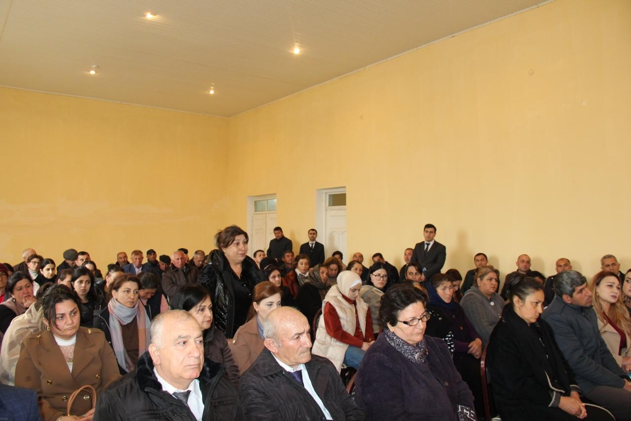 Goranboyda növbəti səyyar qəbul keçirilib - FOTOLAR