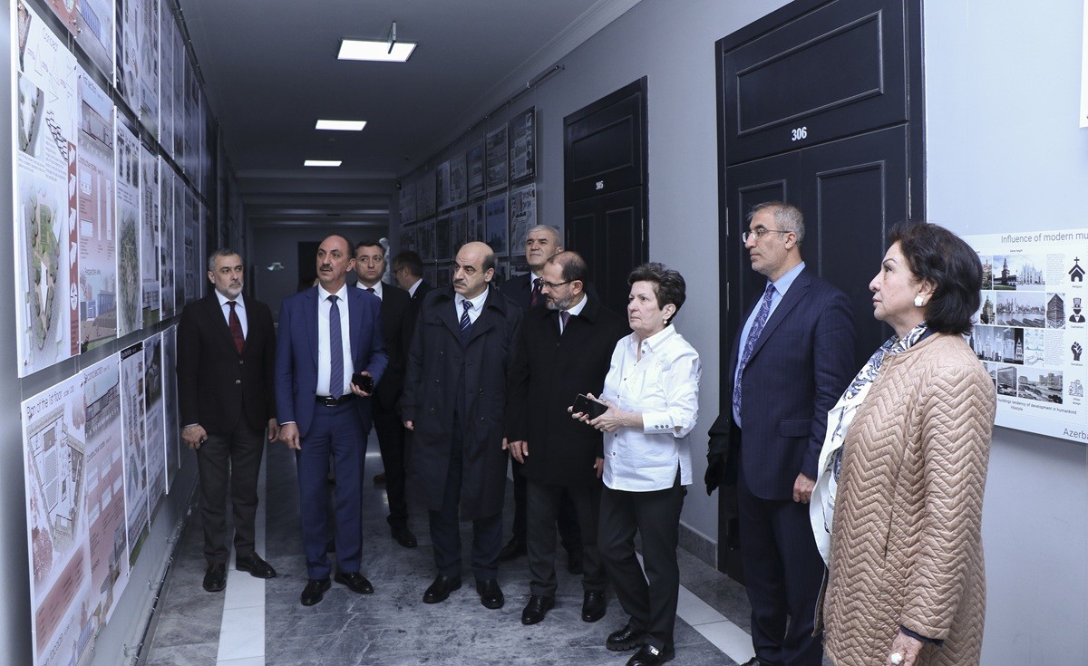Gülçöhrə Məmmədova Türkiyə ali təhsil müəssisələrinin rəhbər heyətini qəbul edib - FOTOLAR