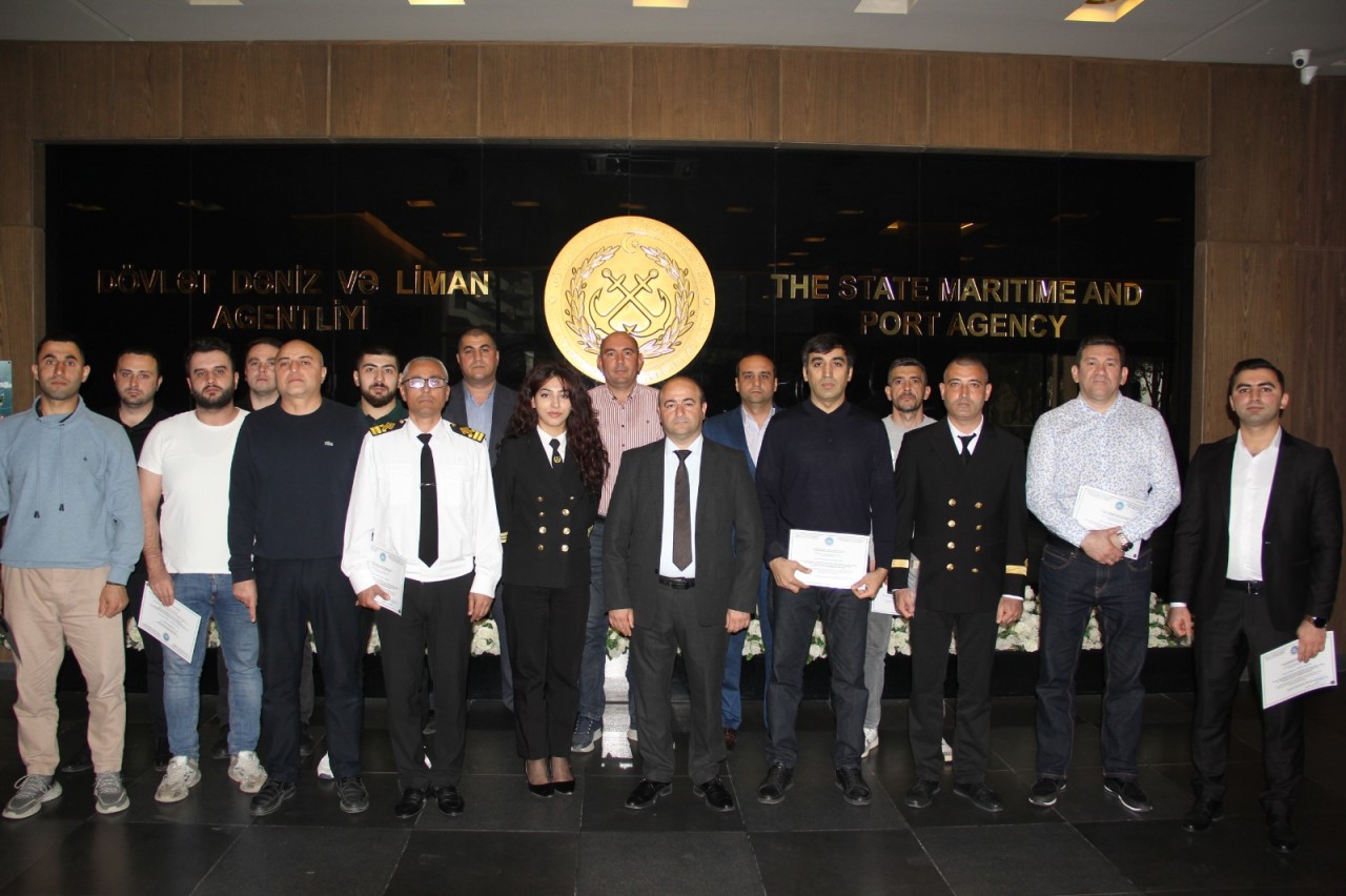 Agentlik “Gəmi agentlərinin hazırlığı” kursuna yekun vurdu - FOTO