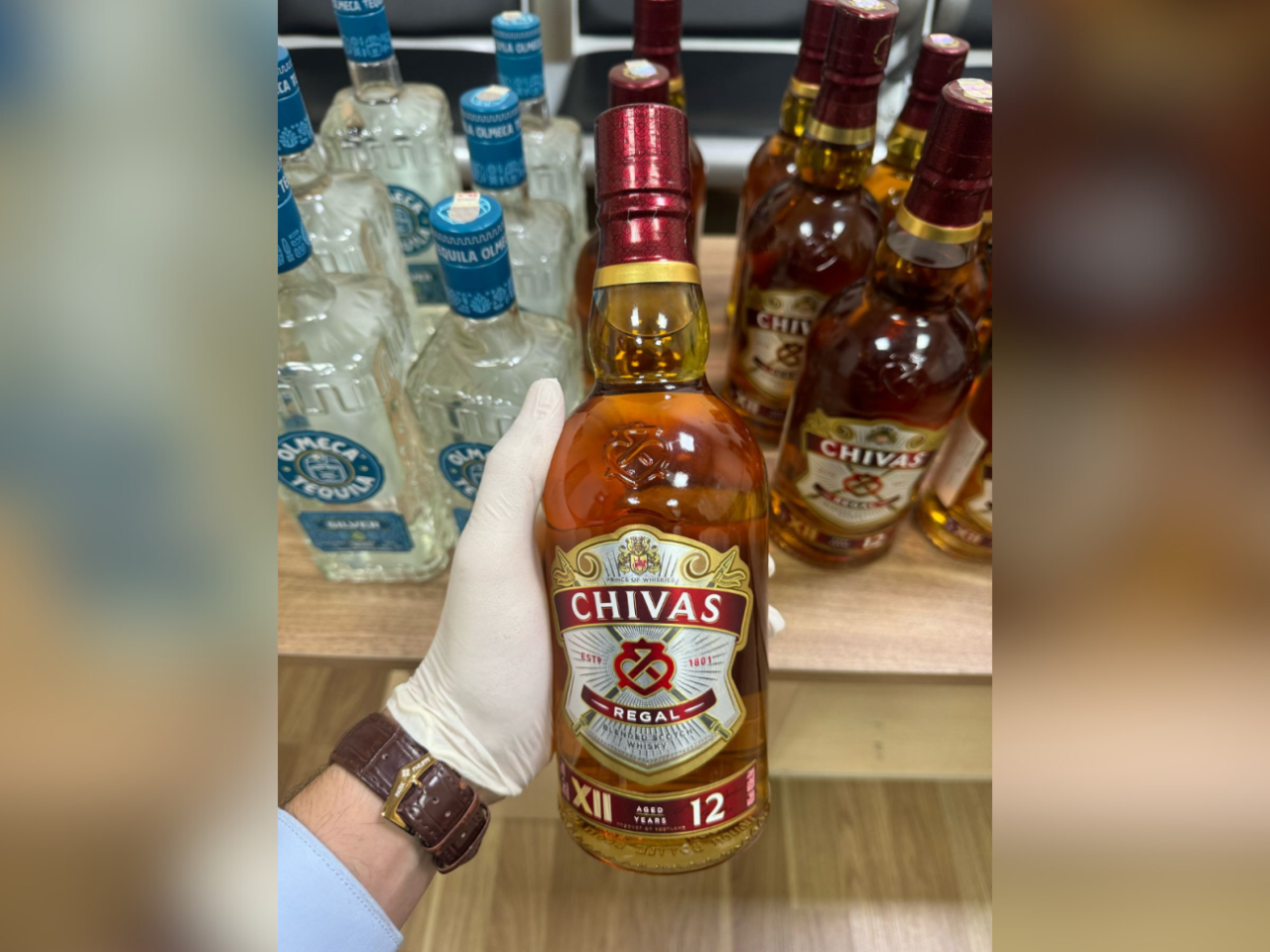 Bu tekila və viskilər saxta imiş - FOTOLAR