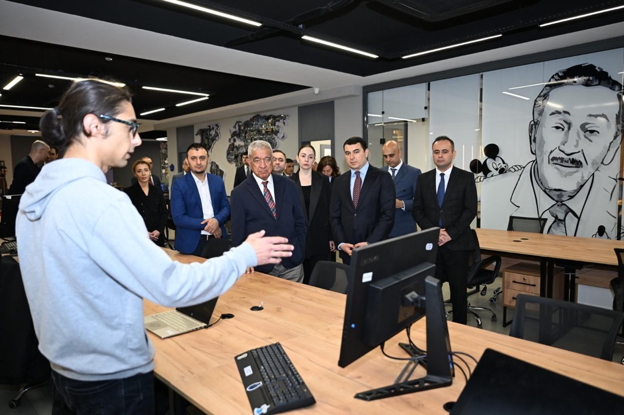 Adil Kərimli Hafiz Paşayevlə birlikdə Yaradıcı Mərkəzdə olub - FOTOLAR