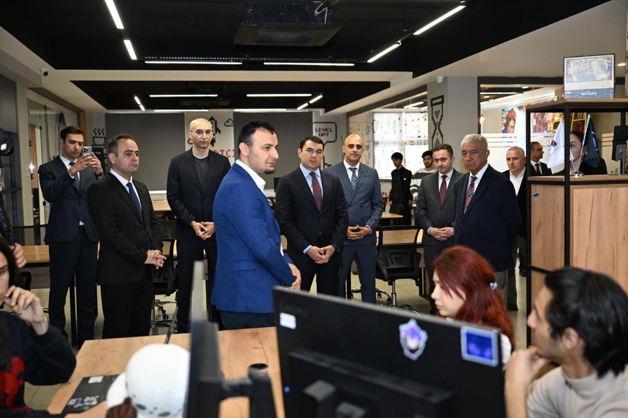 Adil Kərimli Hafiz Paşayevlə birlikdə Yaradıcı Mərkəzdə olub - FOTOLAR
