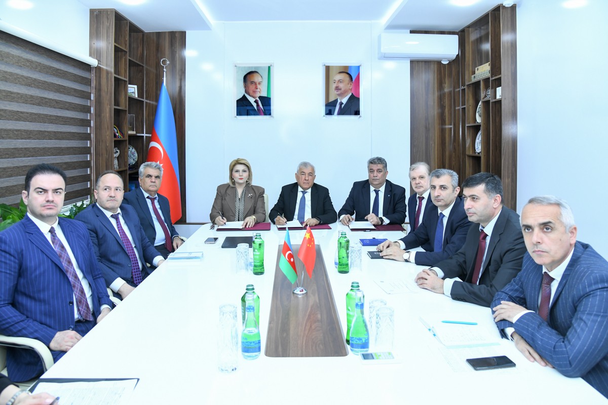 BMU ilə PKTU ikili diplom proqramına dair müqavilə imzaladı - FOTOLAR