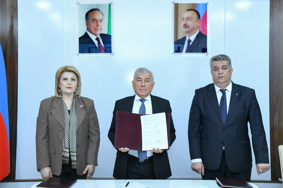 BMU ilə PKTU ikili diplom proqramına dair müqavilə imzaladı - FOTOLAR