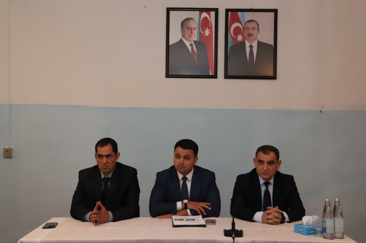 Neftçalanın icra başçısı səyyar görüş keçirib - FOTOLAR