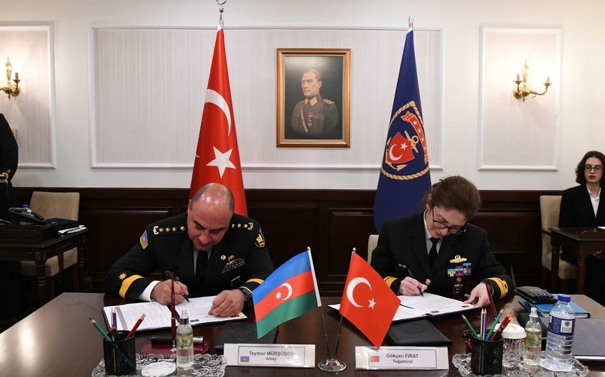 Azərbaycan və Türkiyə HDQ arasında protokol imzalandı - FOTOLAR