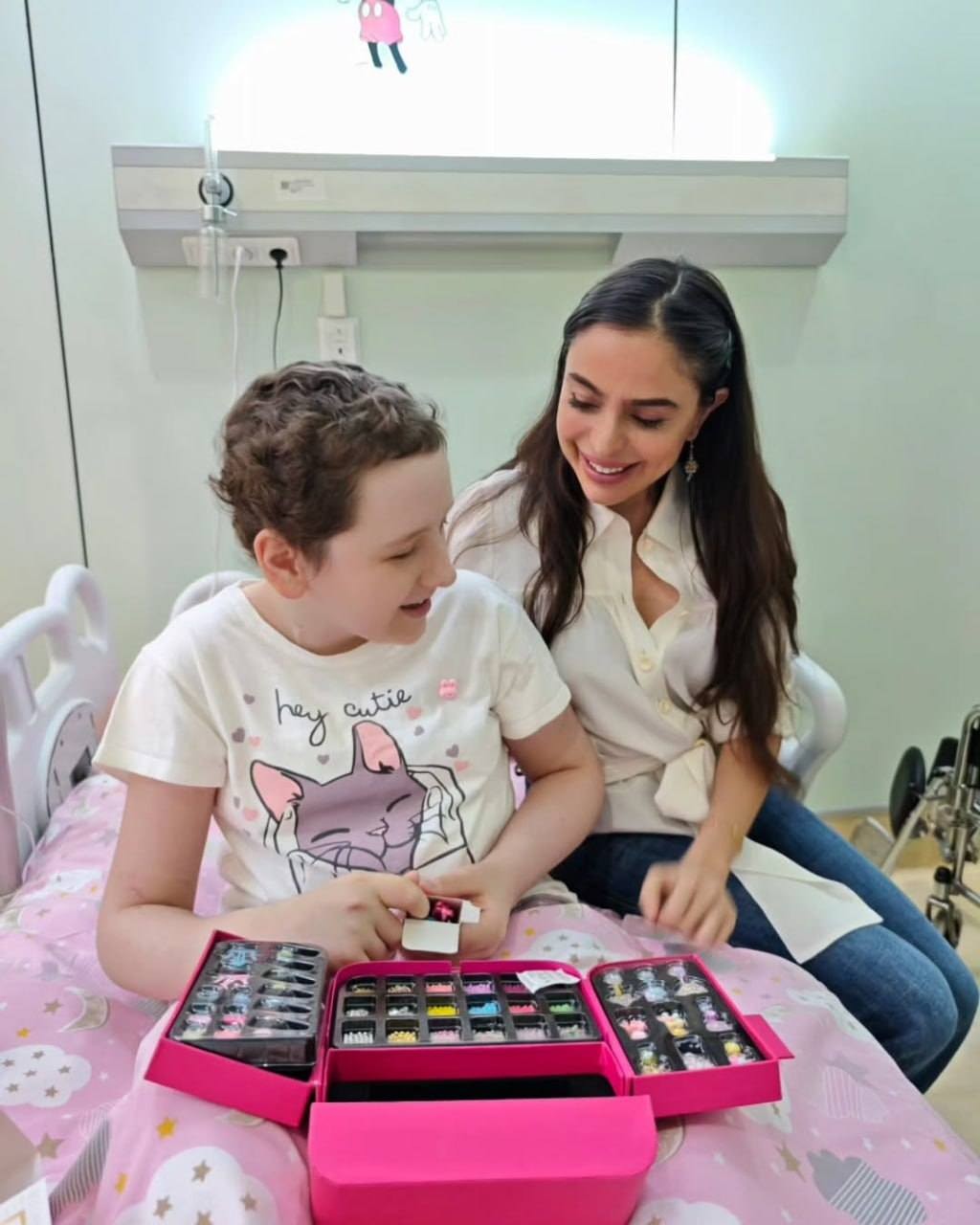 Leyla Əliyeva Milli Onkologiya Mərkəzində olub - FOTOLAR