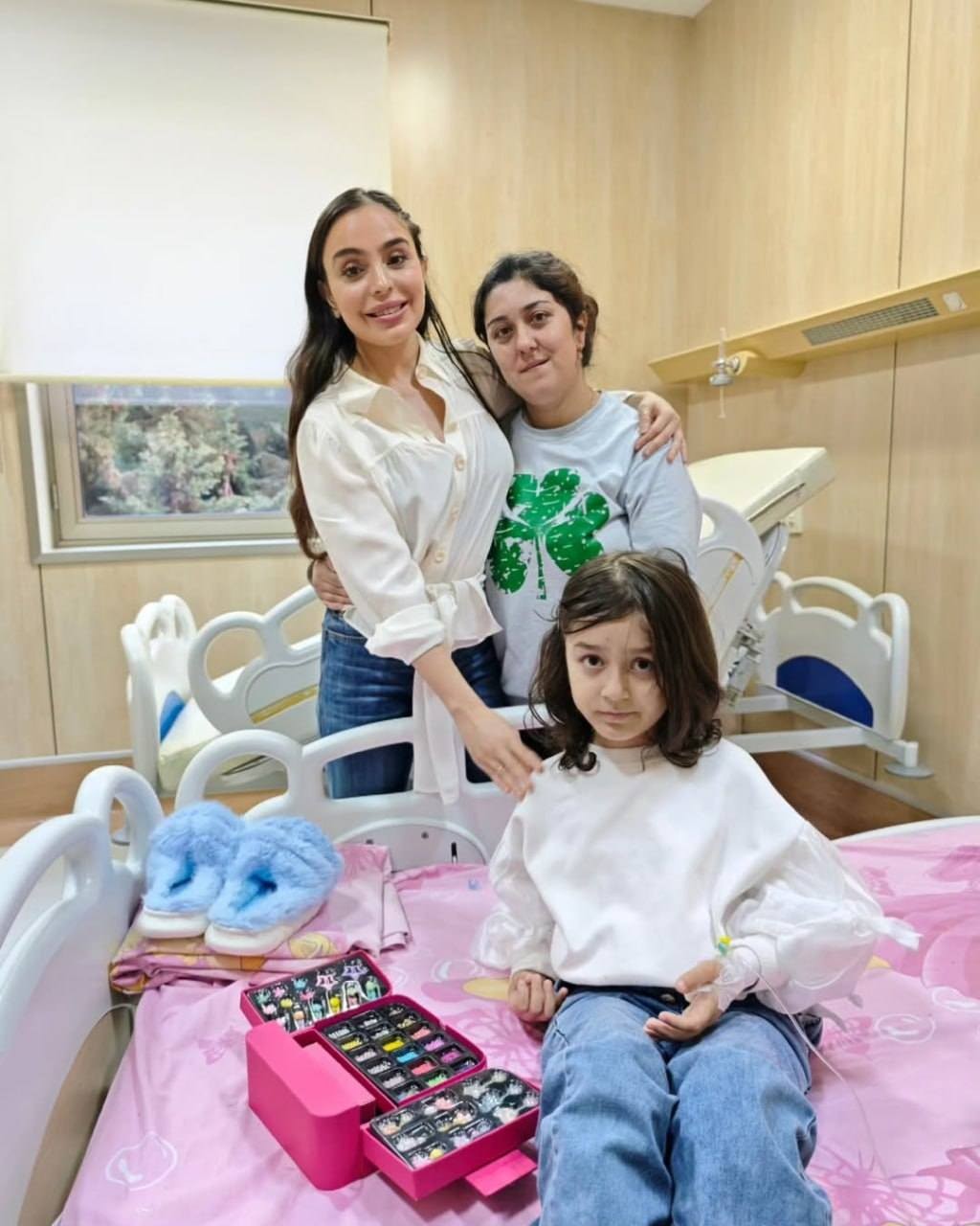Leyla Əliyeva Milli Onkologiya Mərkəzində olub - FOTOLAR