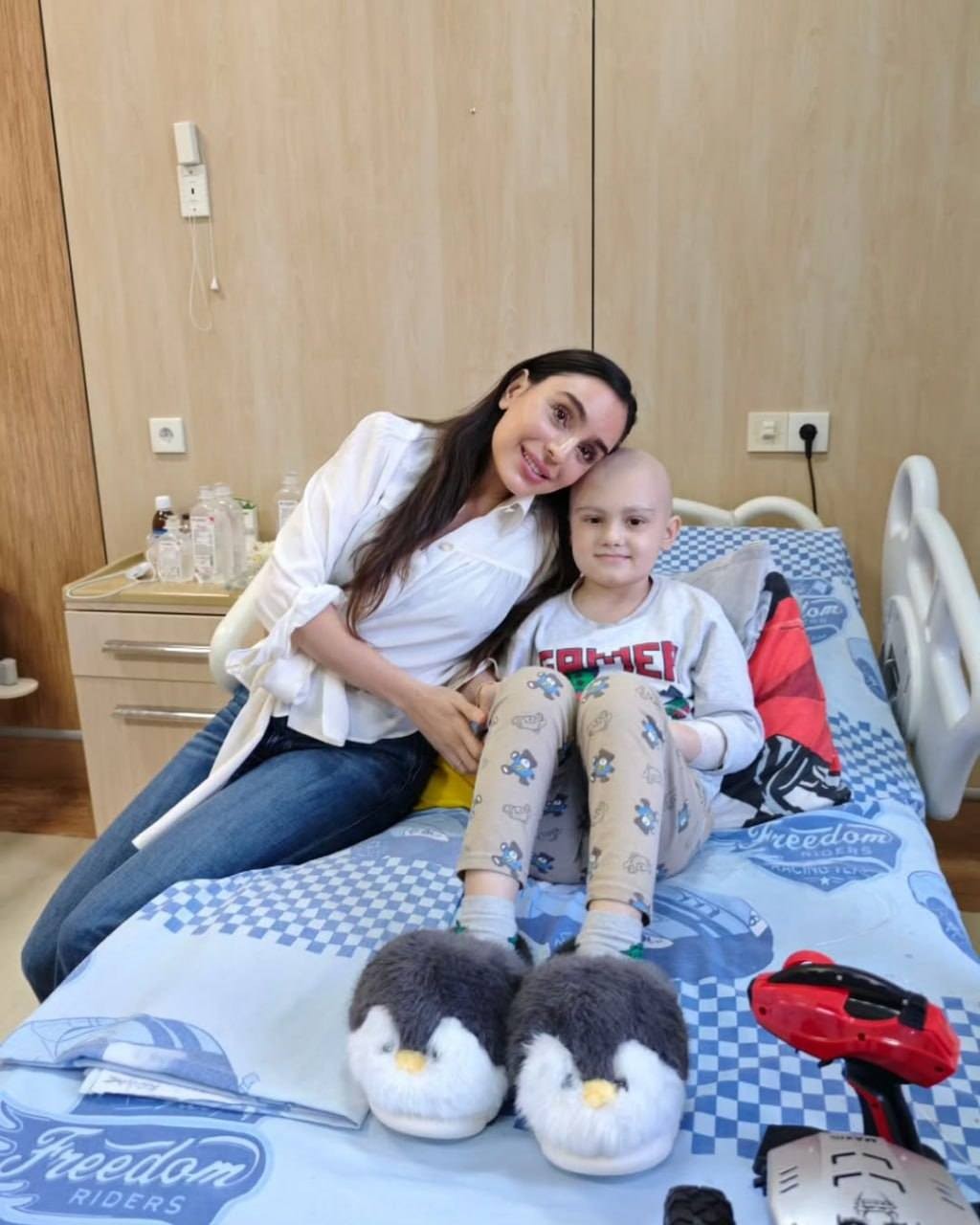 Leyla Əliyeva Milli Onkologiya Mərkəzində olub - FOTOLAR